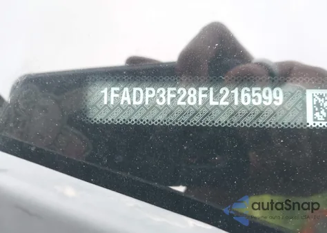 2015 Ford Focus Se z USA, uszkodzony, nr VIN 1FADP3F28FL216599